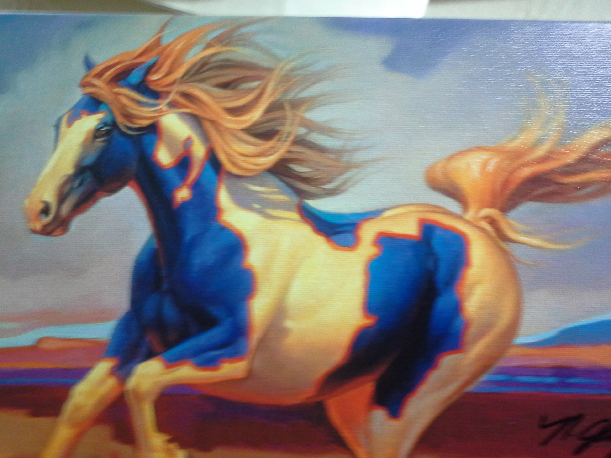 photo, painting for sale, Carousel Horse